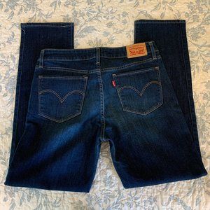 Levi's 712 Slim Women's Dark Wash Jeans